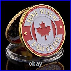 100PCS Canadian Infantry Division Challenge Coin WWII Normandy 2rd Sourvenir