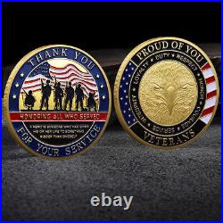 100PCS Gold Coin Collection Challenge Gifts Commemorative