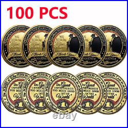 100PC Thank You For Making A Difference Commemorative Gold Plated Challenge Coin