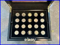 ($100) CSN Ultimate $1 Presidential Dollar Collection Chest Case 2007 to 2011