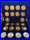 $100 Million Gold Classics Collection 24K Gold Plated 22/24 Coins in Case