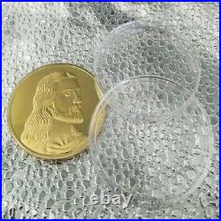 100 PCS Jesus Christ & Last Supper Gold Plated Coin Great Religious Keepsake