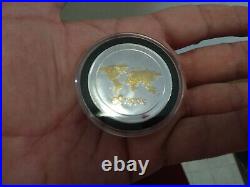 10 Cryptocurrency Commemorative Coins Like Bitcoin Gold Plated Rose Gold Silver