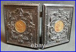 10 dollar gold coin Union case sixth-plate tintype photo double-barrel shotgun