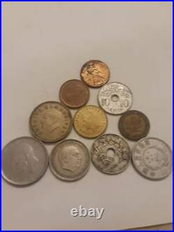 10pcs vintage coins currency Egyptian collection set rare pound cent money lots