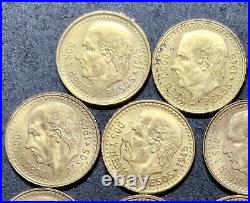 (11) 1945 Mexico Gold 2.5 Pesos Coin. 9000 Gold. 0603 AGW 11 Coin Collection Lot