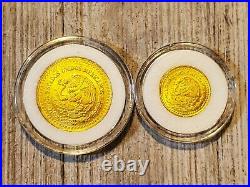14 RARE Gold Onza Gold Libertad Collection 1981, 1991, 1992, 2015, & 2016