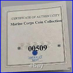14k Gold US Marine Semper Fidelis Bullion Tribute Coin. 5 Gram 585 Less Then 10k