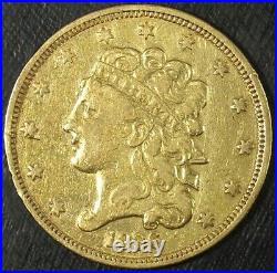 1836 $5 Gold Classic Head? Pre 1933 Gold Half Eagle? Great Collectible