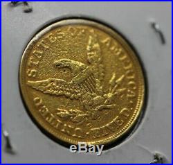 1844 $5 Half Eagle Last Money Spent By Prophet Joseph Mormon Gold Coin