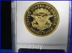 1849-2009 Pattern Dbl Eagle Smithsonian Coll Ngc Ultra Pf Pvt Issue