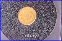 1851-O $1 Gold Liberty, Type-1, Affordable Circulated Collectible Coin. #11230
