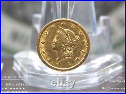 1851 O $1 Liberty Head Gold Dollar Type 1 #1 East Coast Coin & Collectables