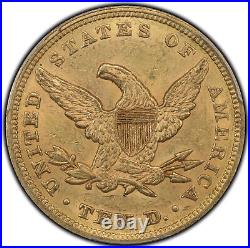 1853 $10 Liberty PCGS MS-62 CAC Fairmont Collection