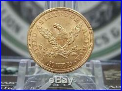 1853 $5 Gold Liberty Half Eagle #1 East Coast Coin & Collectables, Inc