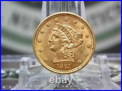 1861 $2.5 Gold Liberty Quarter Eagle #1 East Coast Coin & Collectables, Inc
