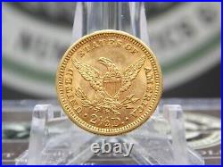 1861 $2.5 Gold Liberty Quarter Eagle #1 East Coast Coin & Collectables, Inc