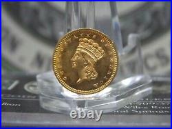 1862 Gold One Dollar Liberty G$1 #1 East Coast Coin & Collectables, Inc