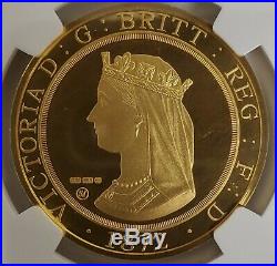 1872 London & The Lion, Smithsonian Collection 1 oz Proof Gold Coin NGC UC GEM
