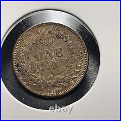 1876 AU Indian Head Cent Copper Coin Collection