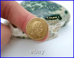 1877 German States/Prussia 10 Mark Gold Coin Collectible VF