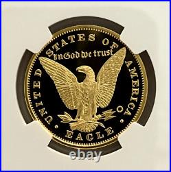 1878-2018 1/2 oz GOLD Morgan's Eagle Design Smithsonium NGC PF70 UC