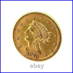 1878 $2.50 Liberty Head Quarter Eagle Pre 1933 U. S. Gold Coin Collection