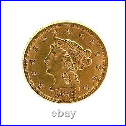 1878 $2.50 Liberty Head Quarter Eagle Pre 1933 U. S. Gold Coin Collection