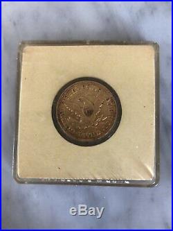 1880 $5 Liberty Half Eagle Five Dollar Gold Us Collectible Coin