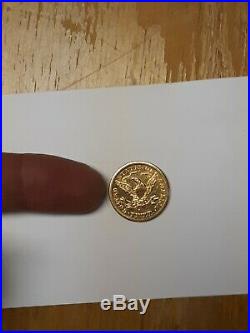 1880-s $5 Liberty Half Eagle Five Dollar 90% Gold Us Collectible Coin 22k