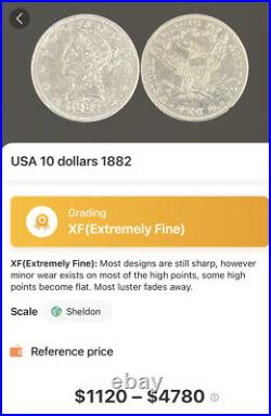 1882 $10 Dollar Liberty Gold Coin Private Collection Rare