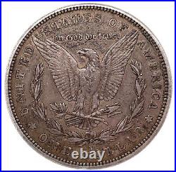 1884-S Morgan Dollar XF // AU Heavy Toned 90% Silver $1 US Collectible Coin #830