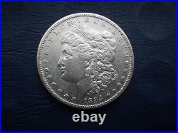 1884s Morgan Silver $-au+++excellent Premium Valued Condition-highly Collectable