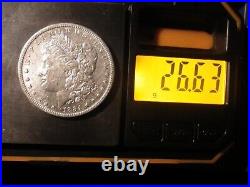 1884s Morgan Silver $-au+++excellent Premium Valued Condition-highly Collectable