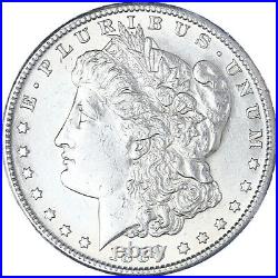 1888 S Morgan Silver Dollar About Uncirculated AU Cleaned See Pics I807