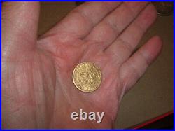 1892 S $5 dollar half eagle gold piece Coin for collect Very Rare 298,400 minted