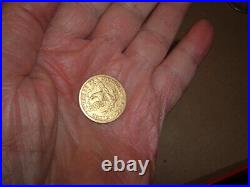 1892 S $5 dollar half eagle gold piece Coin for collect Very Rare 298,400 minted