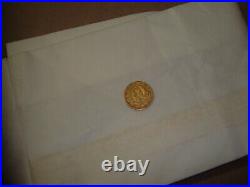 1892 S $5 dollar half eagle gold piece Coin for collect Very Rare 298,400 minted