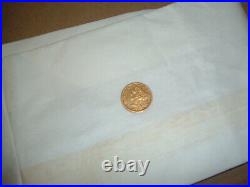 1892 S $5 dollar half eagle gold piece Coin for collect Very Rare 298,400 minted