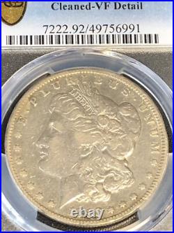 1893 CC Morgan Pcgs Gold Shield Vf, Details Nice Looking Collection Piece