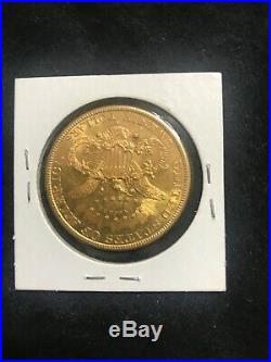 1894 $20 Twenty Dollar Liberty Head Gold Coin AU private collection