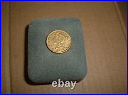 1895 $5 dollar half eagle gold piece Coin Very Rare for collection raw you grade