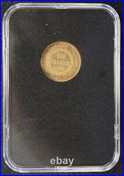 1897 France Gold 20 Francs Lucky Angel Collectable Gold Coin