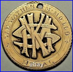 1897 Kentucky School of Medicine W H Wathen Medical Award Medal on $10 Gold Coin