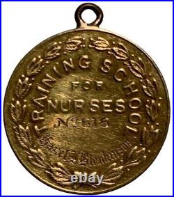 18K Gold Medal Montreal General Hospital Training School for Nurses