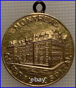 18K Gold Medal Montreal General Hospital Training School for Nurses