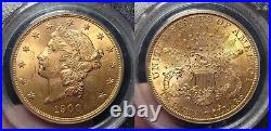 1900 Liberty Gold Double Eagle $20 PCGS 63 Rive d'Or Collection