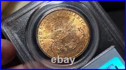 1900 Liberty Gold Double Eagle $20 PCGS 63 Rive d'Or Collection