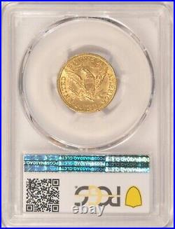 1901 $5 Liberty Gold Half-Eagle Coin PCGS MS63 Fairmont Collection Pre-1933 Gold