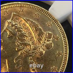 1901 Liberty Head Half Eagle $5 Gold Ngc Ms62 Brilliant And Collectible Coin